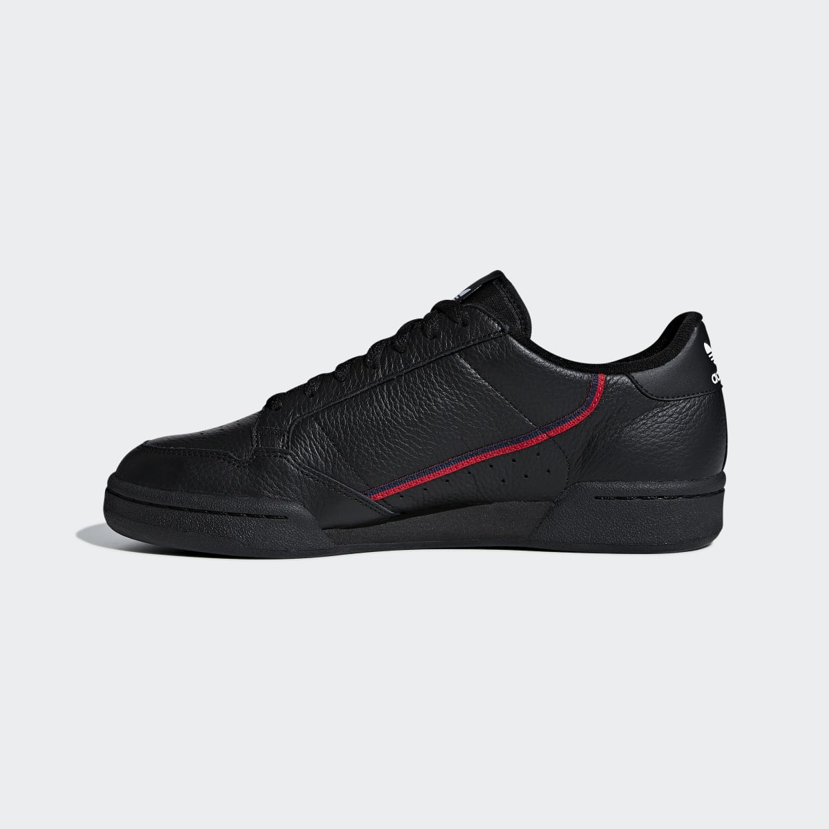 Adidas Men's Continental 80 Shoes - Core Black / Scarlet / Collegiate Navy - Image 6