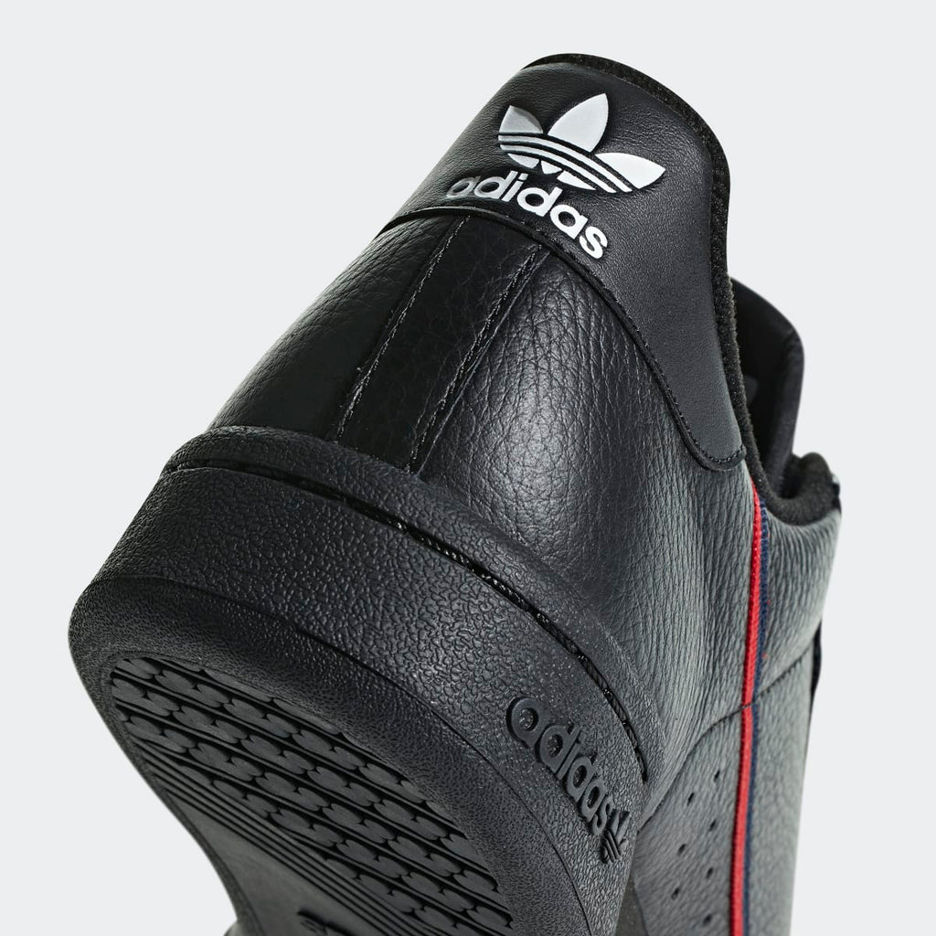 Adidas Women's Continental 80 Shoes - Core Black / Scarlet / Collegiate Navy - Image 10