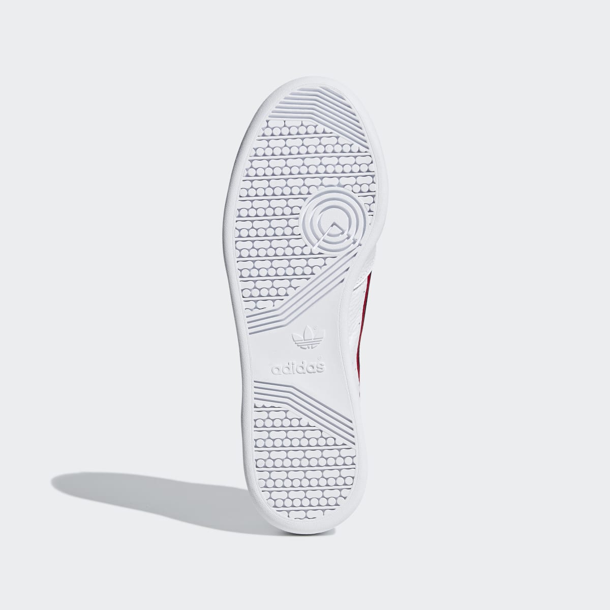 Adidas Men's Continental 80 Shoes - Cloud White / Scarlet / Collegiate Navy - Image 3