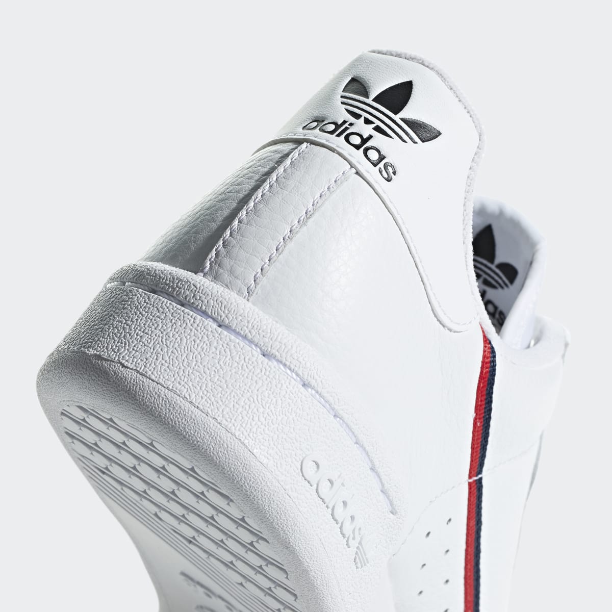 Adidas Women's Continental 80 Shoes - Cloud White / Scarlet / Collegiate Navy - Image 10