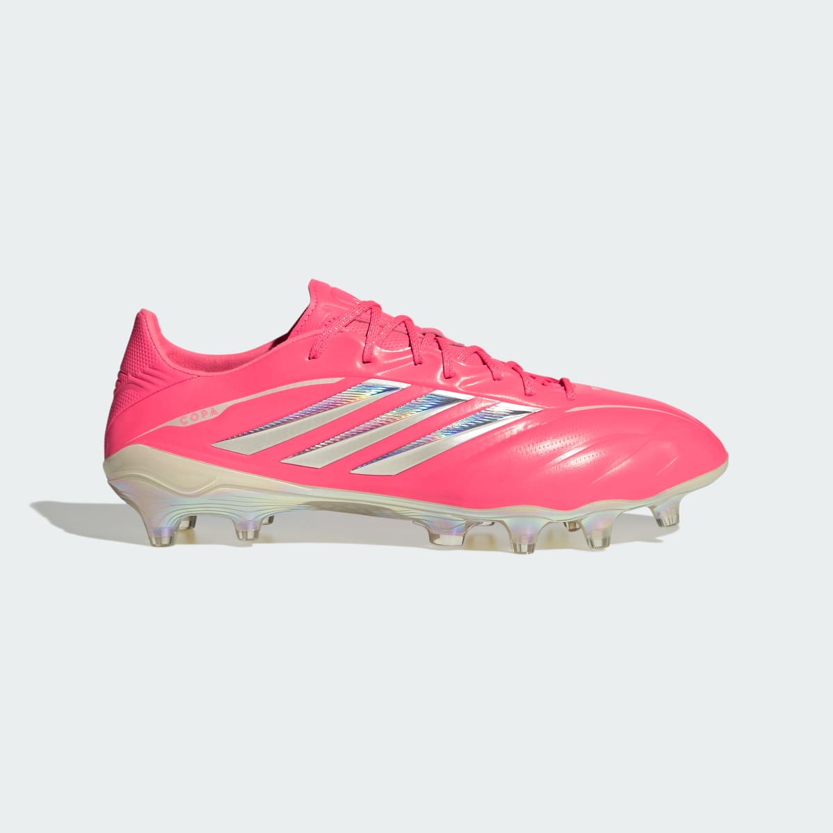Adidas Men's Copa Pure IV Elite Firm Ground Soccer Cleats - Solar Turbo / Ivory / Core Black - Image 2