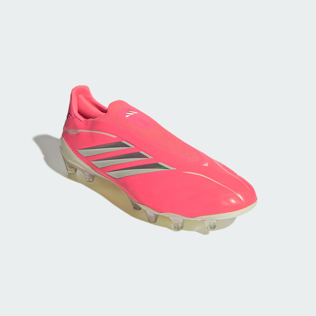 Adidas Women's Copa Pure IV Elite Laceless Firm Ground Soccer Cleats - Solar Turbo / Ivory / Core Black - Image 5