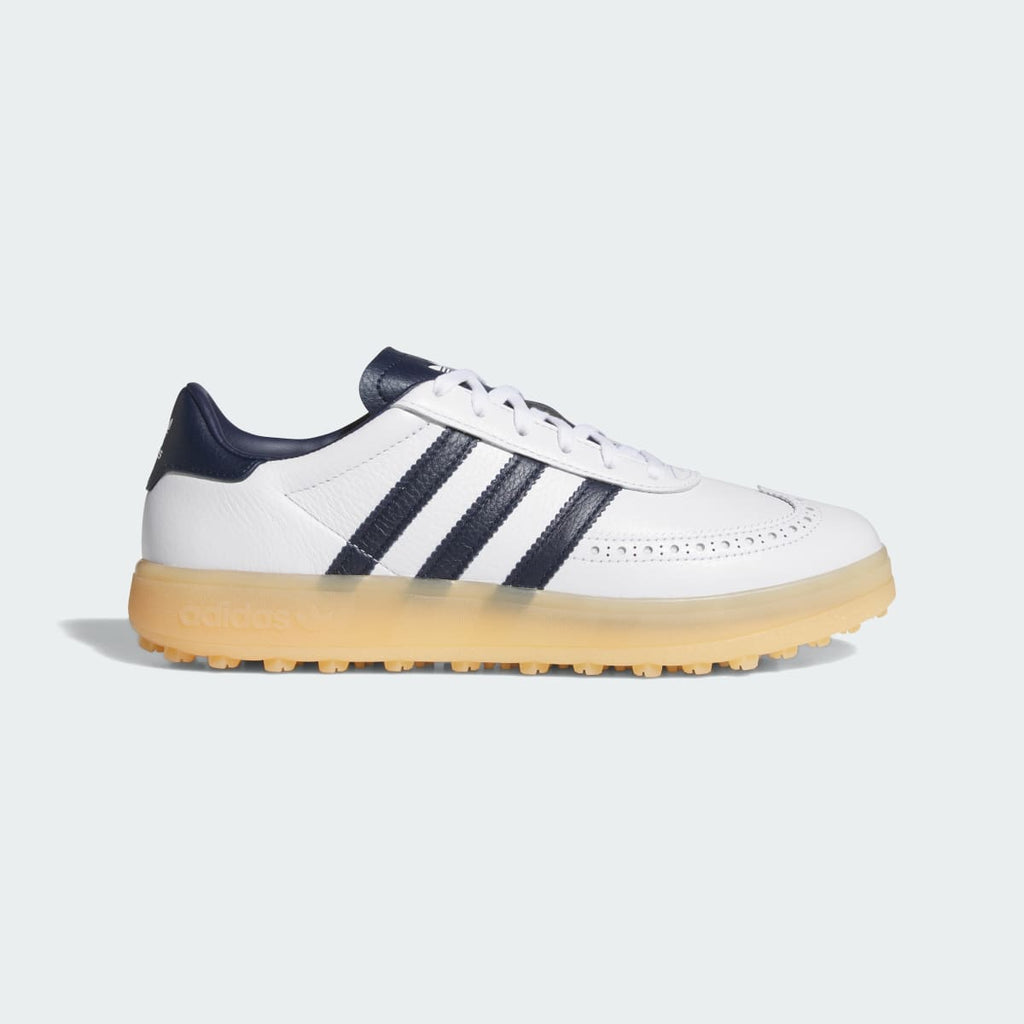 Adidas Men's Coursecup Spikeless Golf Shoes - Cloud White / Night Indigo / Gum - Image 1