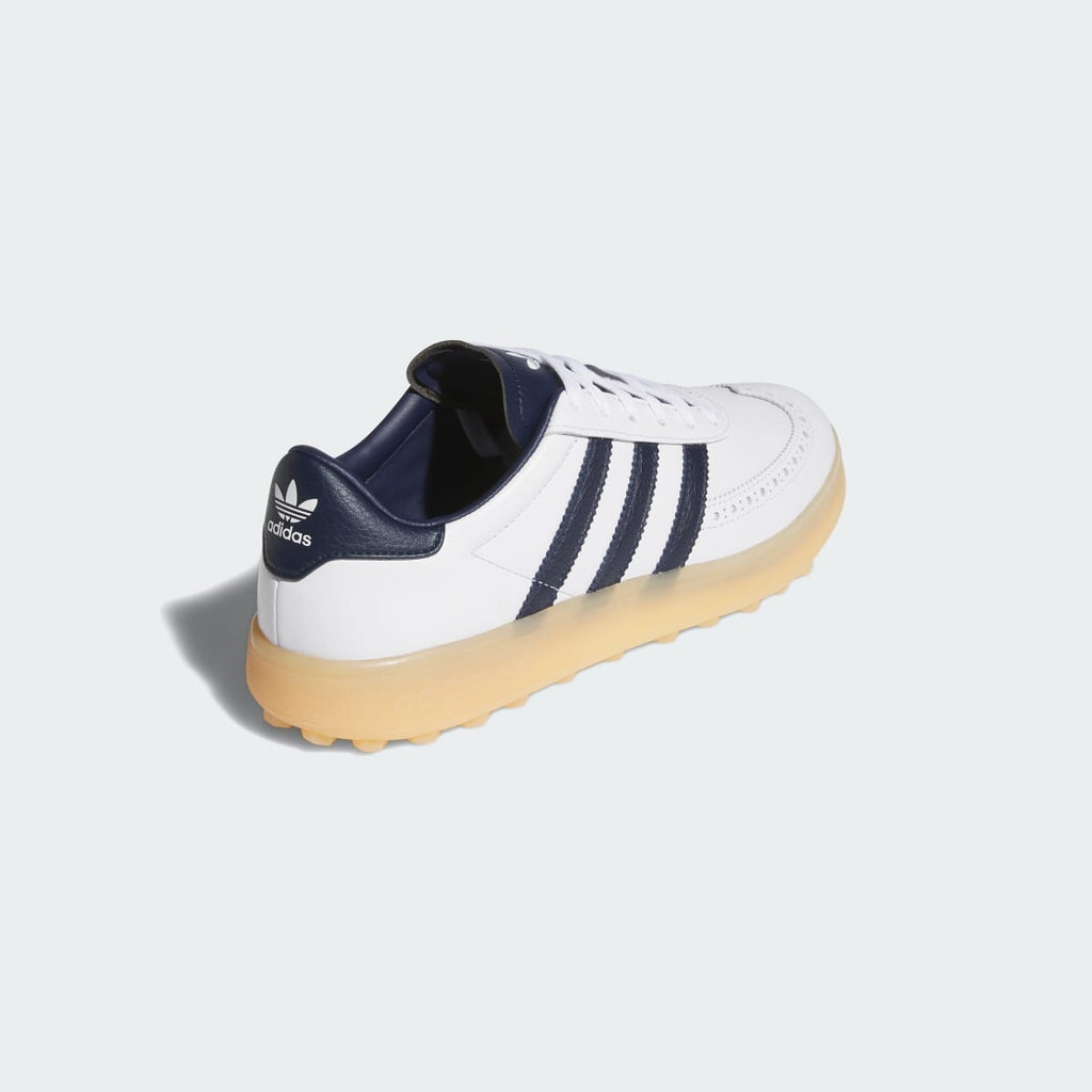 Adidas Men's Coursecup Spikeless Golf Shoes - Cloud White / Night Indigo / Gum - Image 5