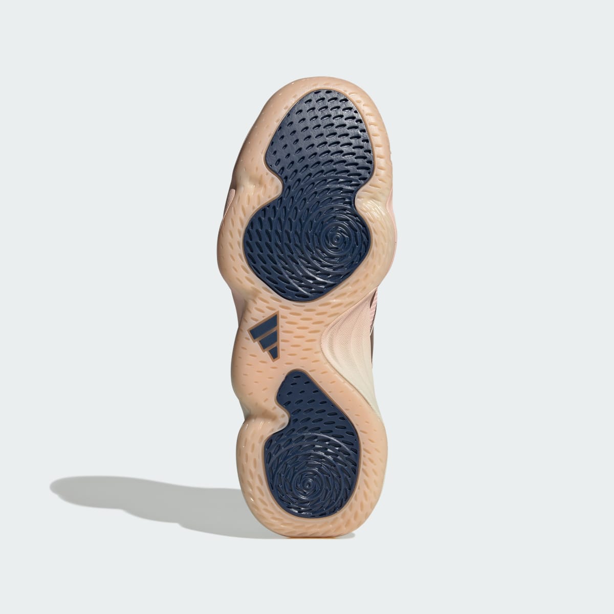 Adidas Women's Courtstabil indoor shoes - Off White / Rose Gold Metallic / Semi Frozen Turbo - Image 3