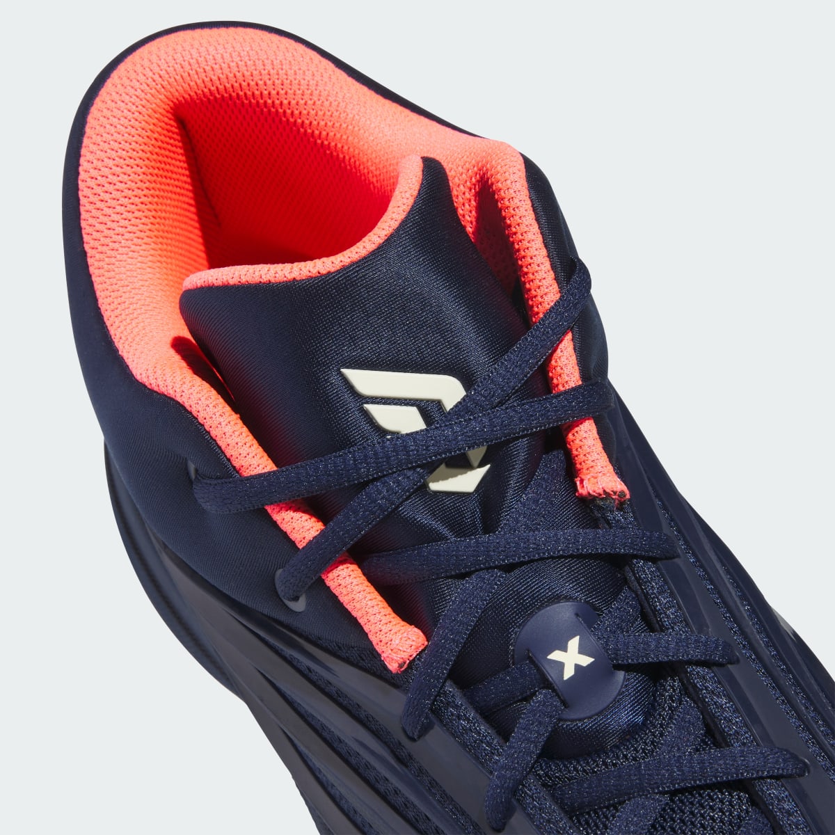 Adidas Men's DAME X Shoes - Night Indigo / Warm Vanilla / Solar Turbo - Image 8
