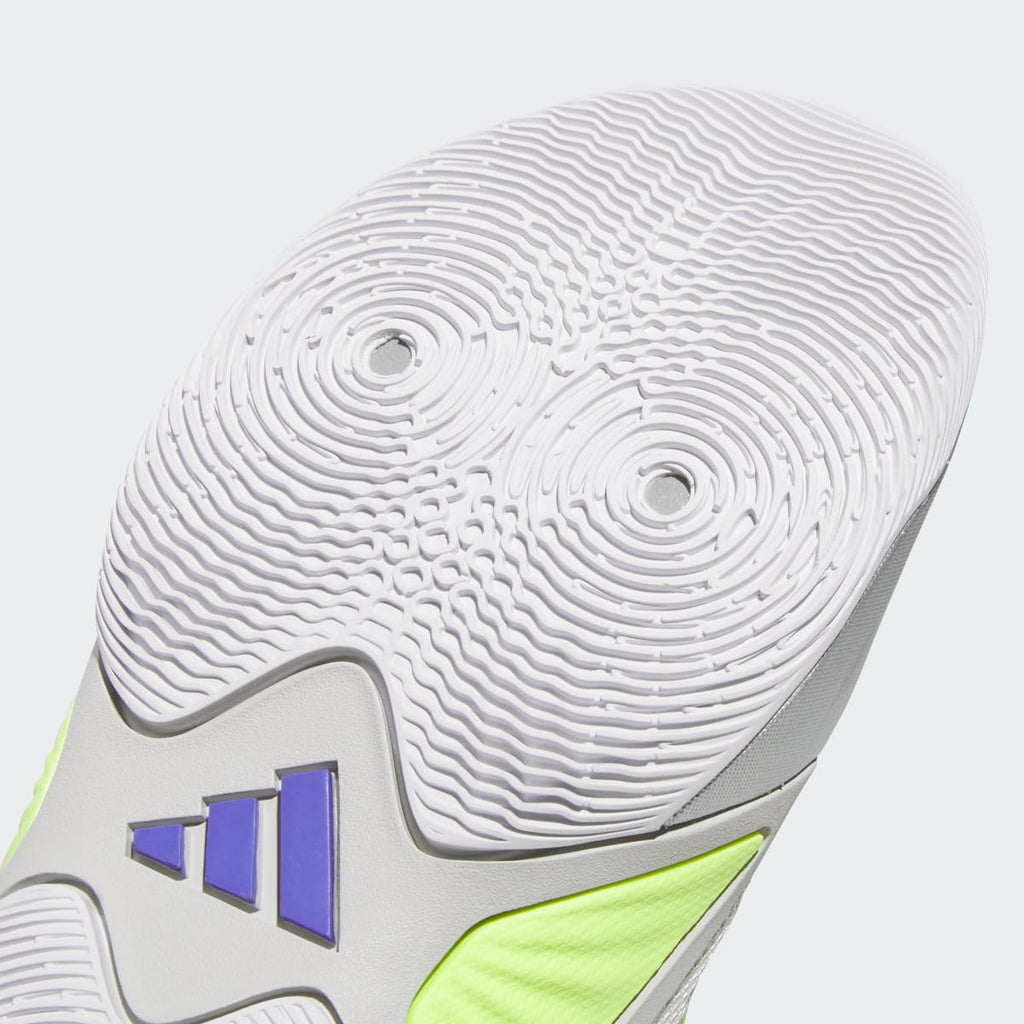 Adidas Kids' DON ISSUE 8 Shoes - Silver Metallic / Lucid Lemon / Dash Grey - Image 9