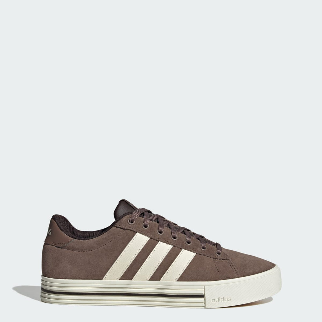 Adidas Men's Daily 4.0 Shoes - Earth Strata / Off White / Aurora Coffee - Image 1