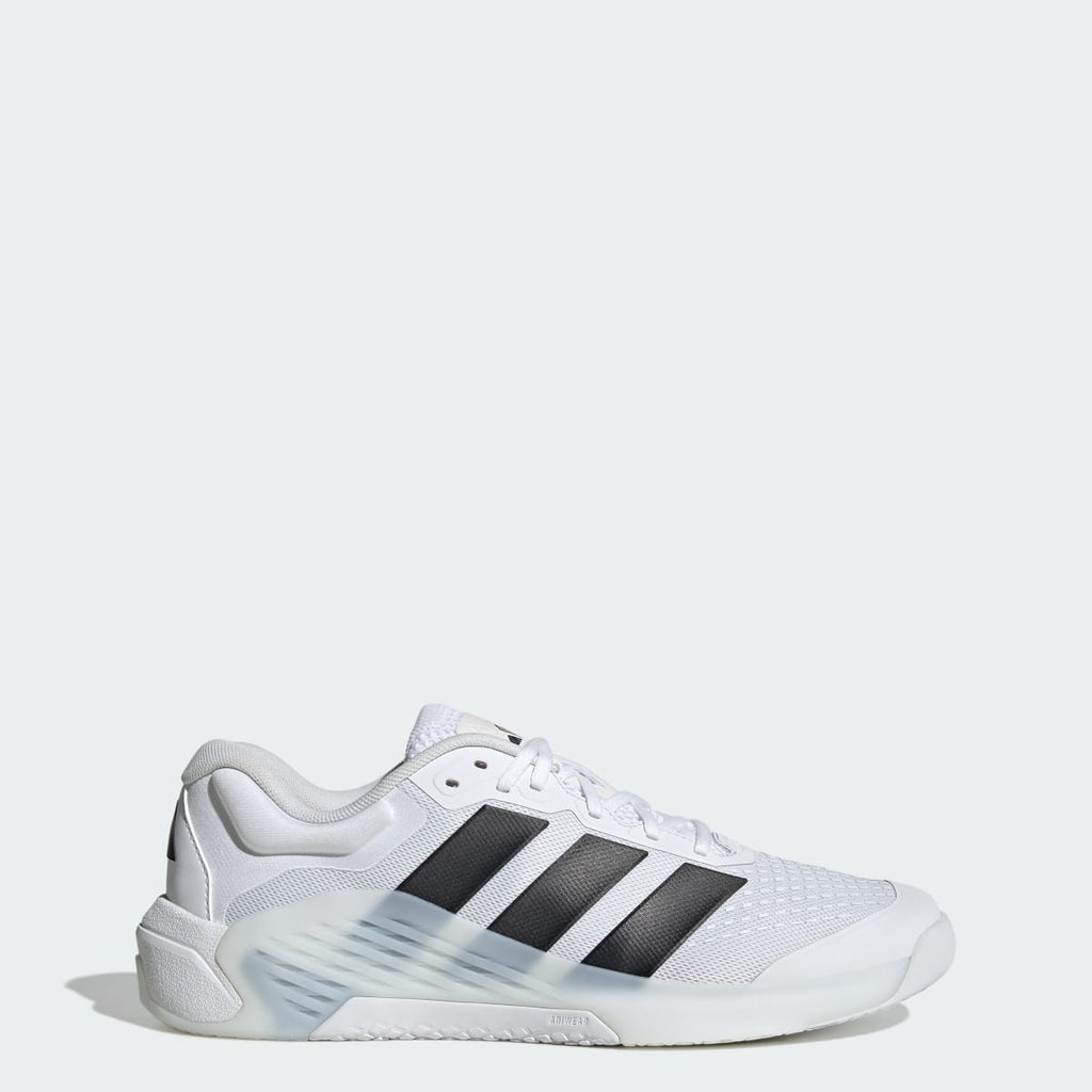 Adidas Men's Dropset 4 Training Shoes - Cloud White / Core Black / Lucid Red - Image 1