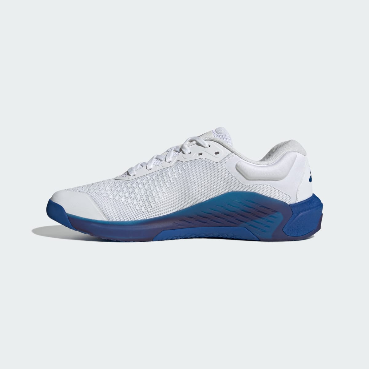 Adidas Men's Dropset 4 Training Shoes - Cloud White / Royal Blue / Royal Blue - Image 6