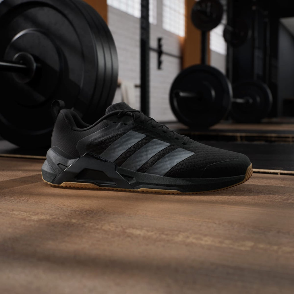 Adidas Men's Dropset Control Training Shoes - Core Black / Grey Four / Core Black - Image 3