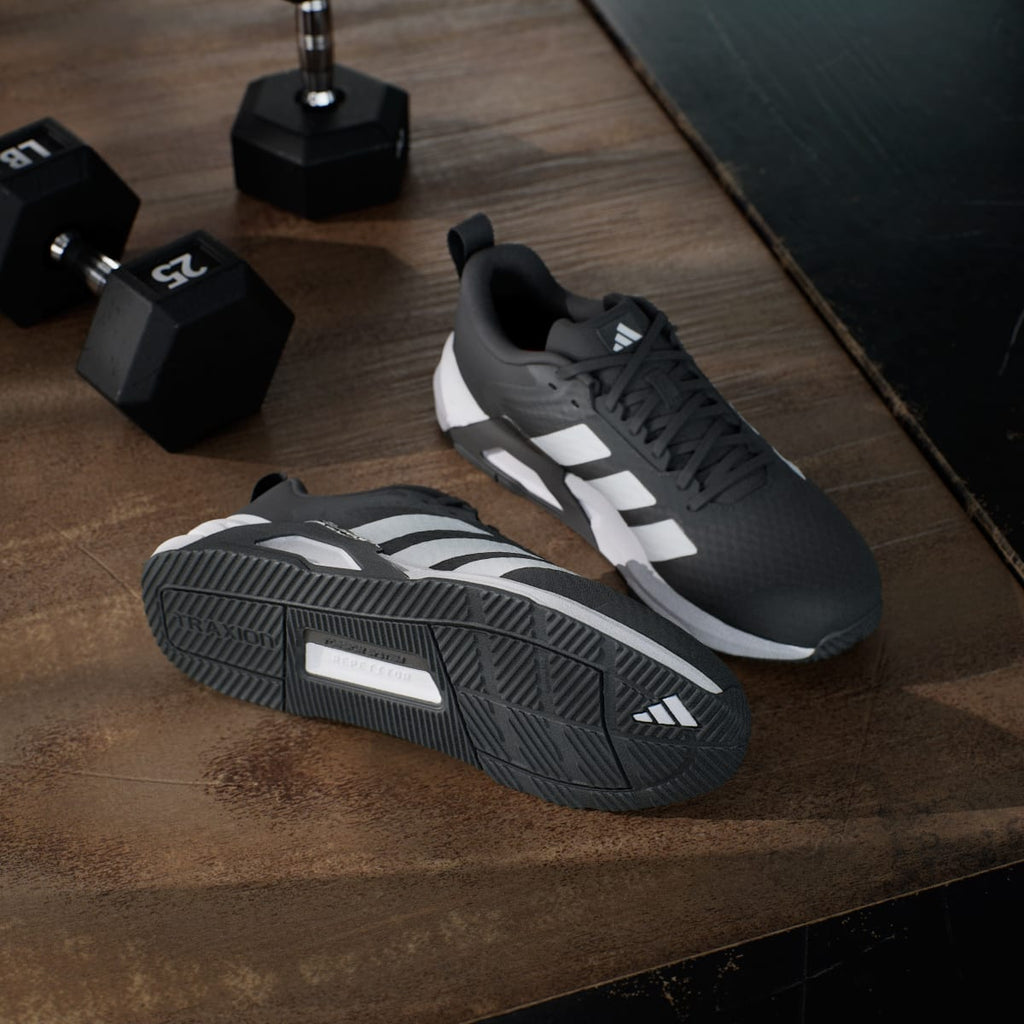 Adidas Men's Dropset Control Training Shoes - Core Black / Cloud White / Lucid Red - Image 4
