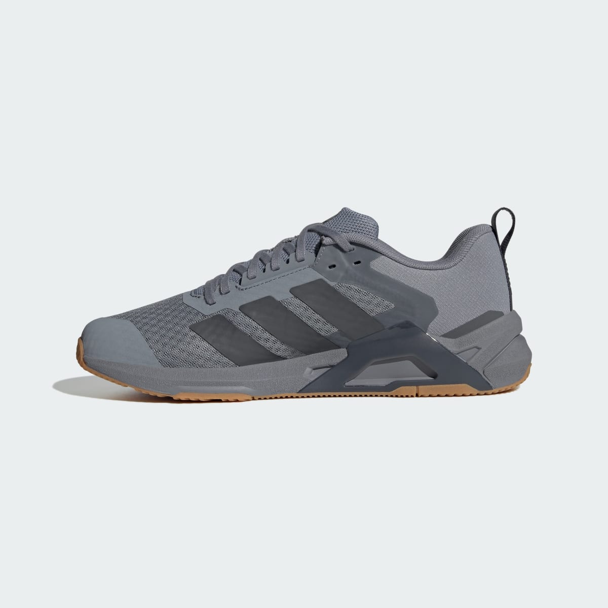 Adidas Men's Dropset Control Training Shoes - Grey / Grey Five / Core Black - Image 6