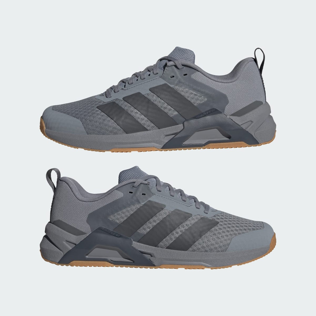Adidas Men's Dropset Control Training Shoes - Grey / Grey Five / Core Black - Image 7