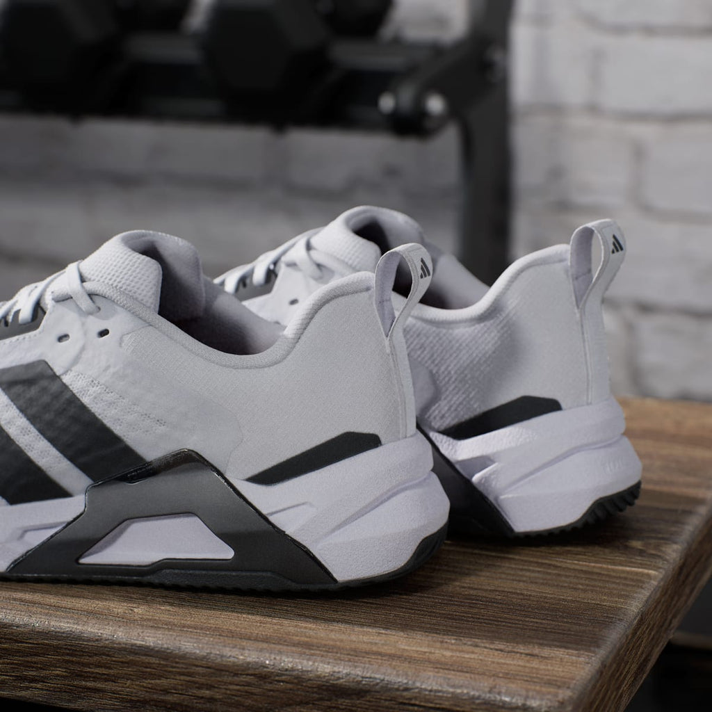 Adidas Men's Dropset Control Training Shoes - Cloud White / Core Black / Lucid Red - Image 10