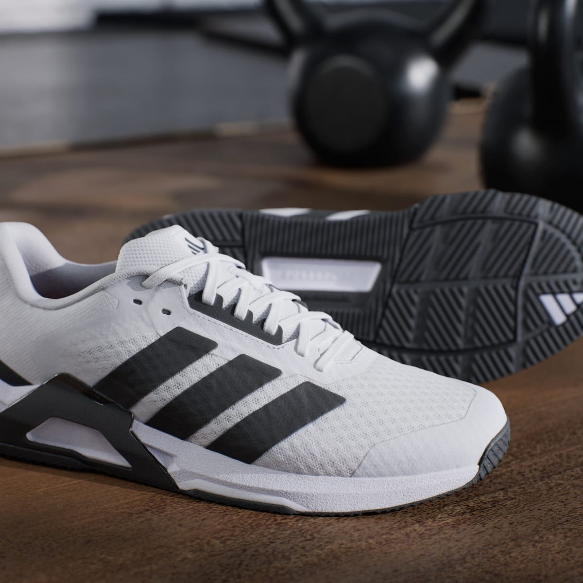 Adidas Men's Dropset Control Training Shoes - Cloud White / Core Black / Lucid Red - Image 11