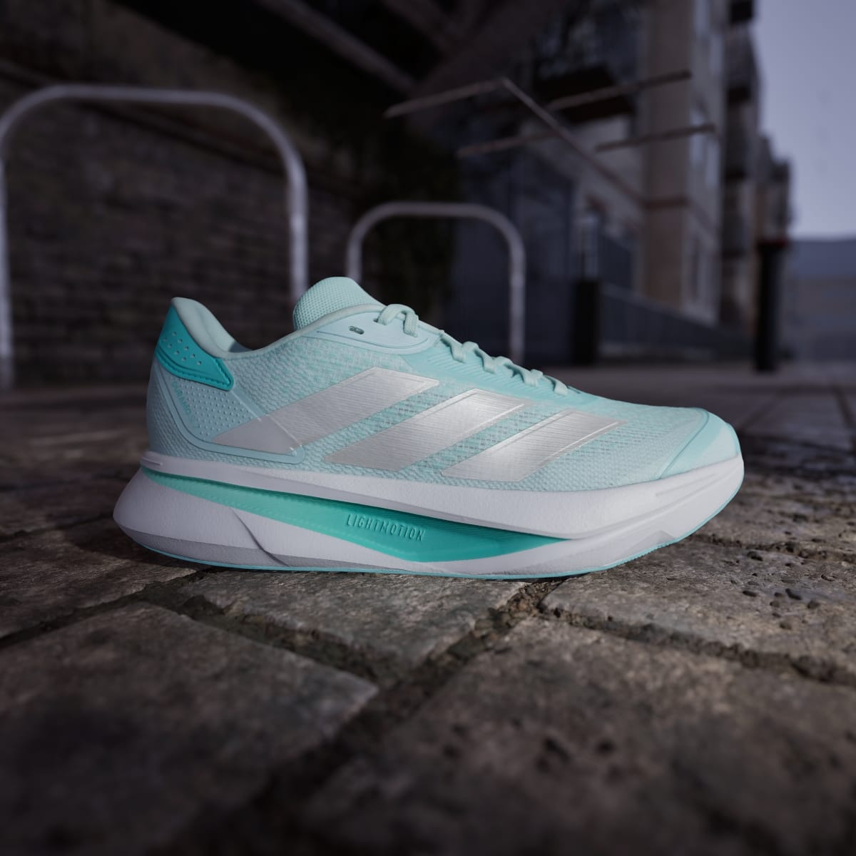 Adidas Women's Duramo SL 2 Running Shoes - Halo Mint / Zero Metalic / Flash Aqua - Image 3
