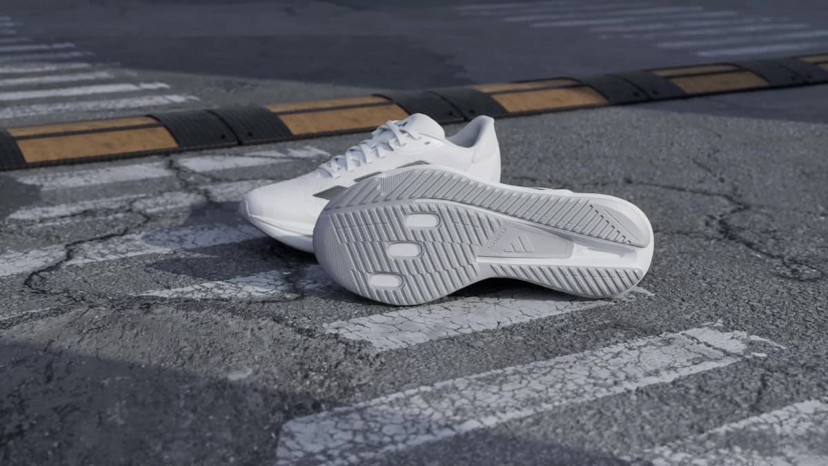 Adidas Women's Duramo SL 2 Running Shoes - Cloud White / Core Black / Dash Grey - Image 2