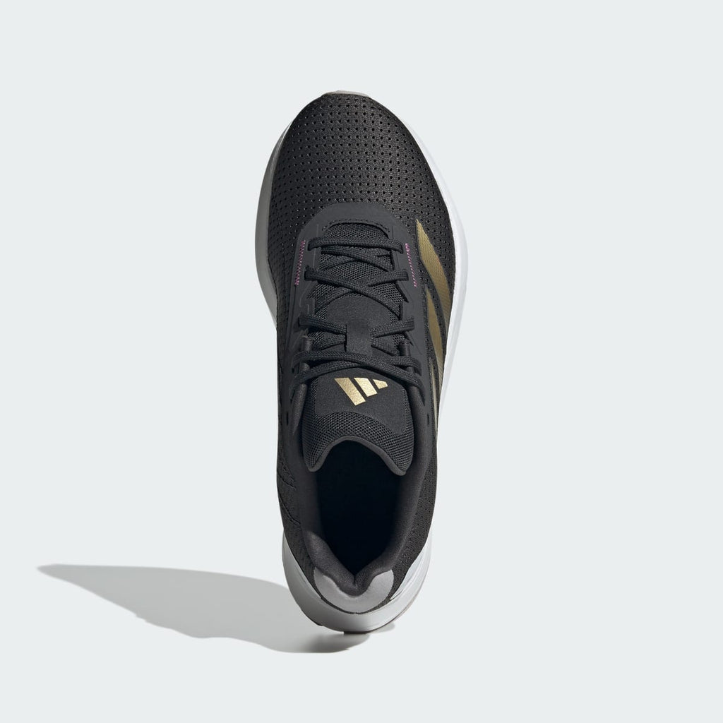 Adidas Women's Duramo SL Shoes - Carbon / Gold Metallic / Preloved Purple - Image 2