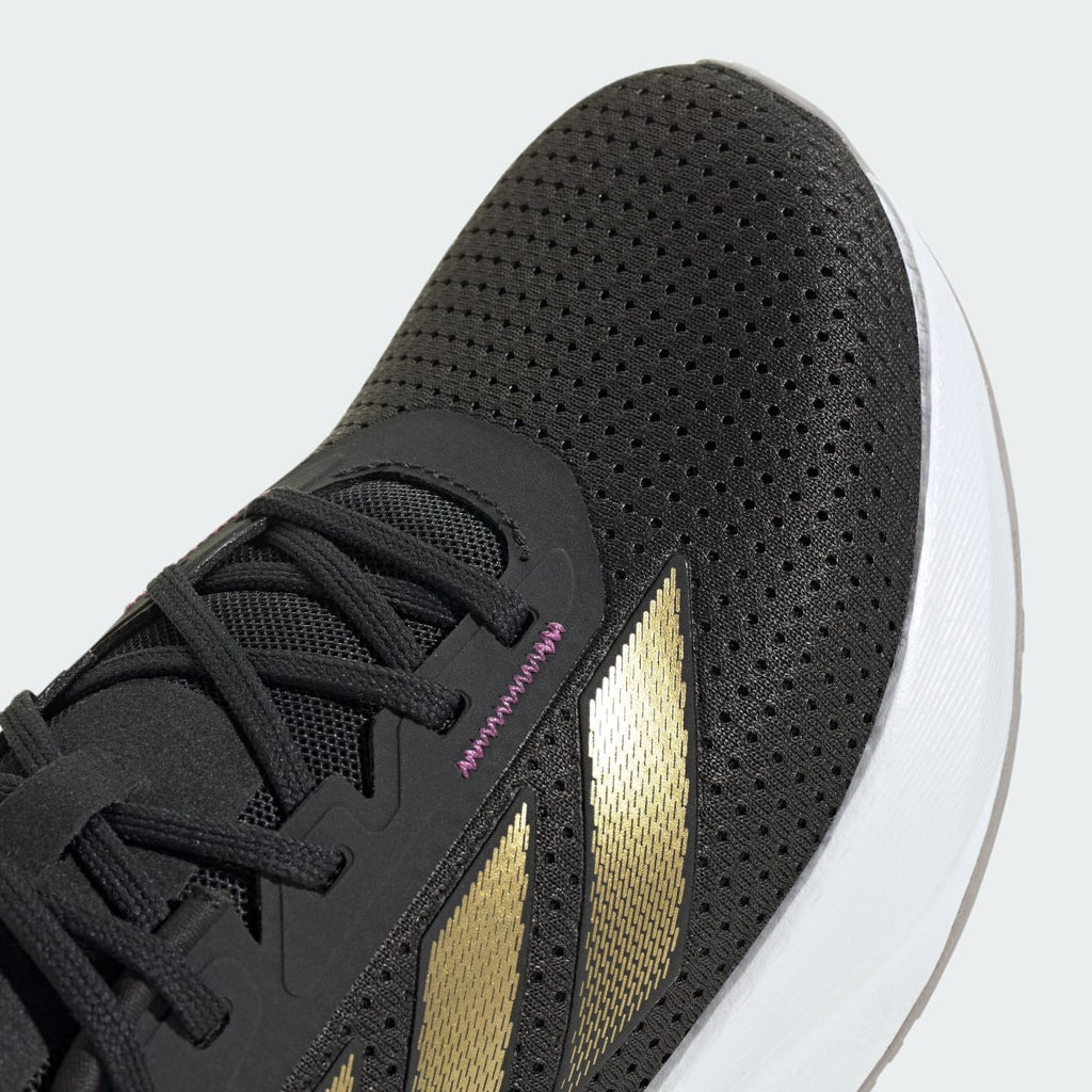 Adidas Women's Duramo SL Shoes - Carbon / Gold Metallic / Preloved Purple - Image 8