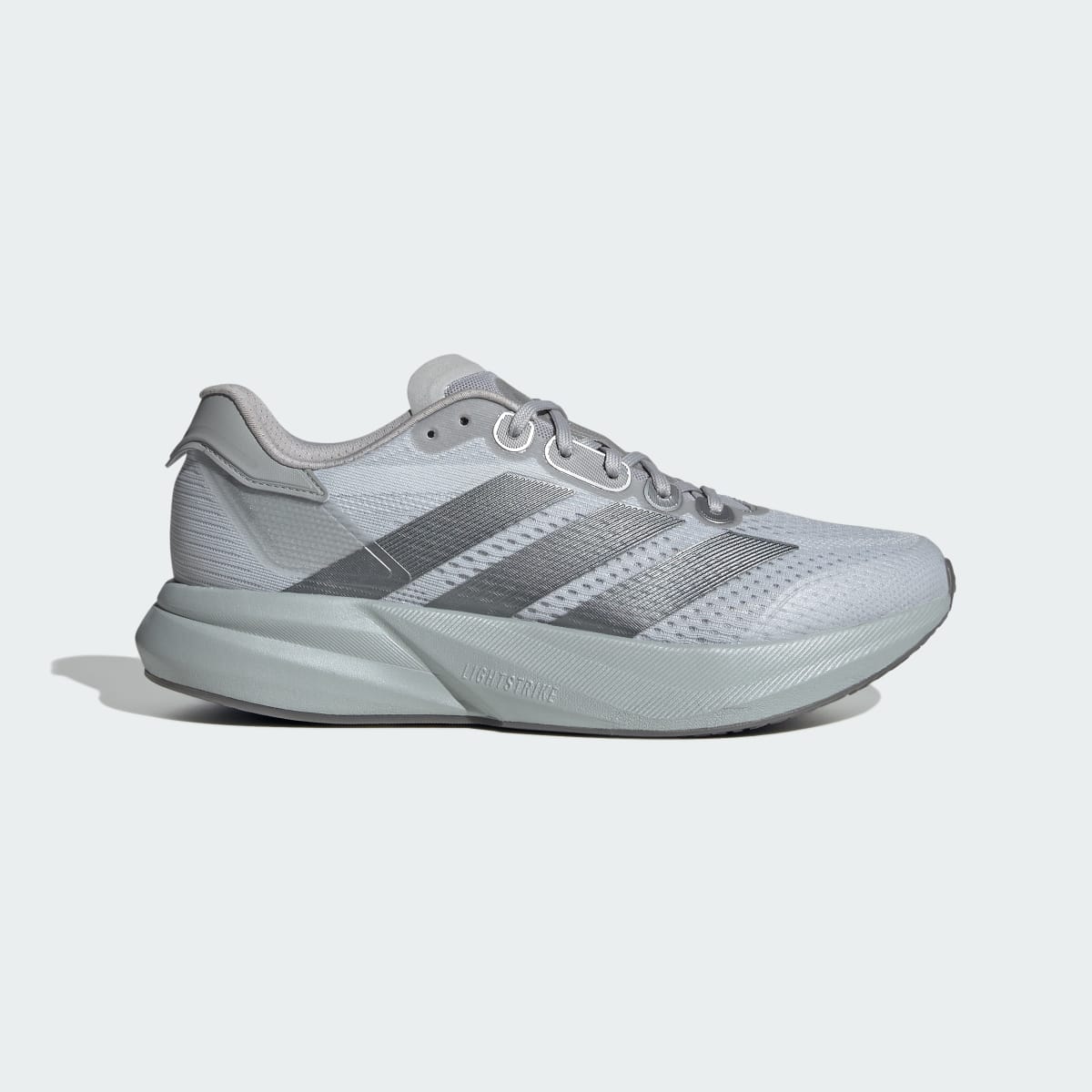 Adidas Men's Duramo Speed 2 Running Shoes - Silver Metallic / Iron Metallic / Grey Four - Image 1