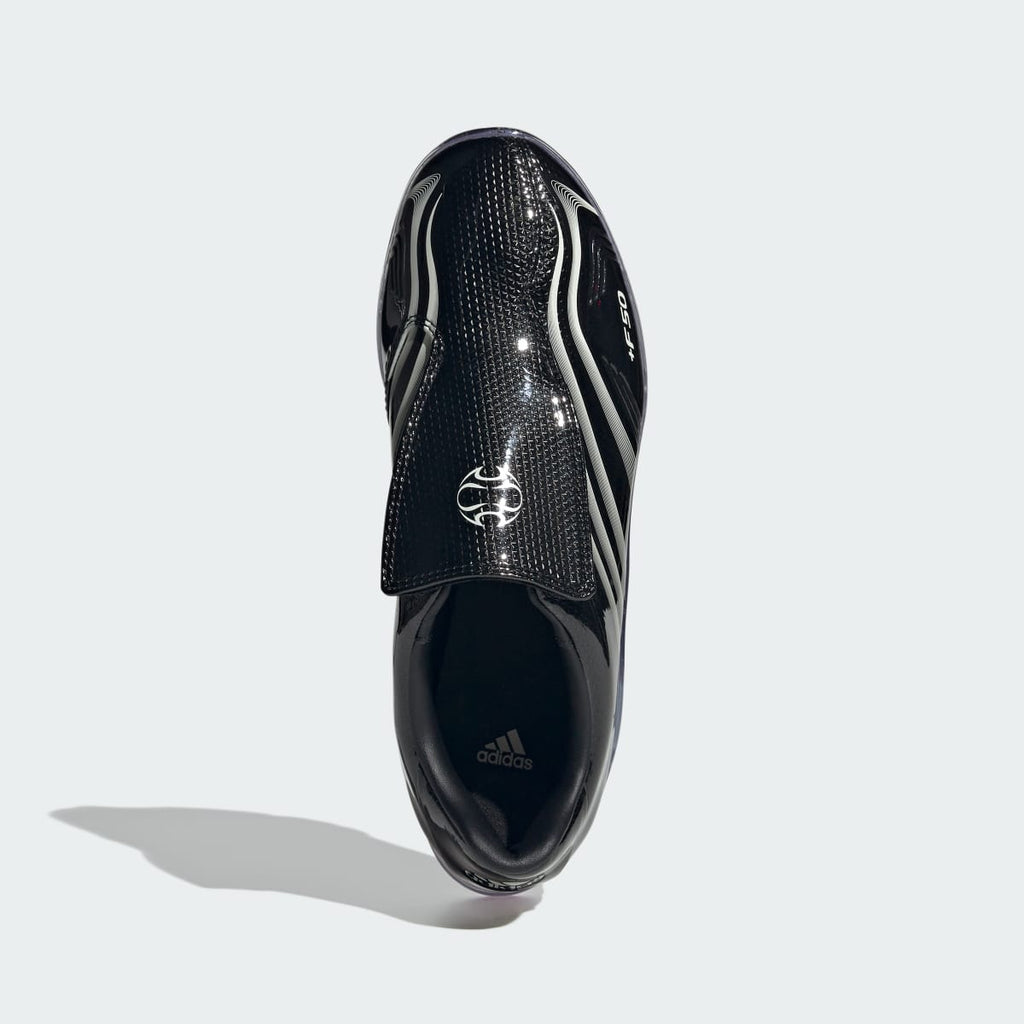 Adidas Women's F50 ADIFRAME SHOES - Core Black / Zero Metalic / Lucid Pink - Image 2