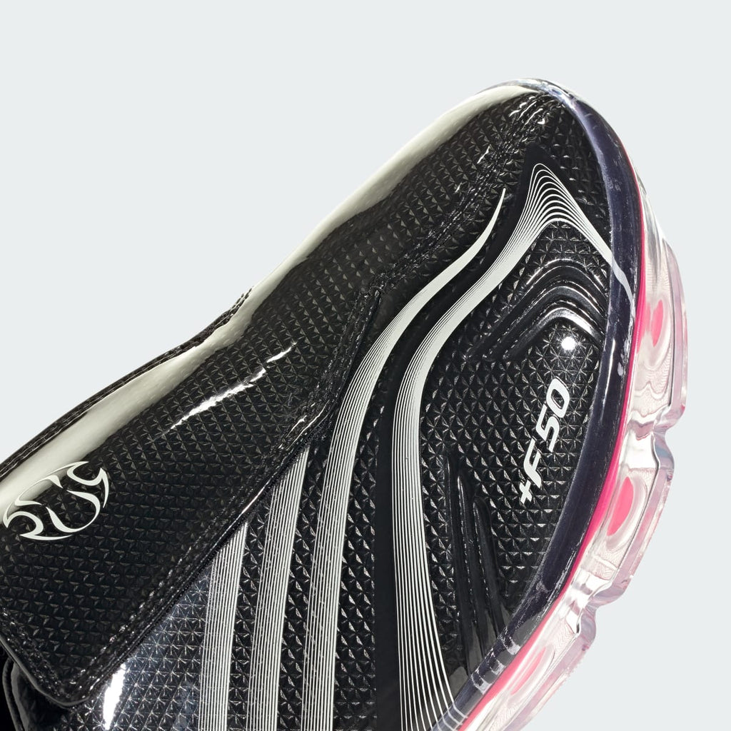 Adidas Women's F50 ADIFRAME SHOES - Core Black / Zero Metalic / Lucid Pink - Image 8
