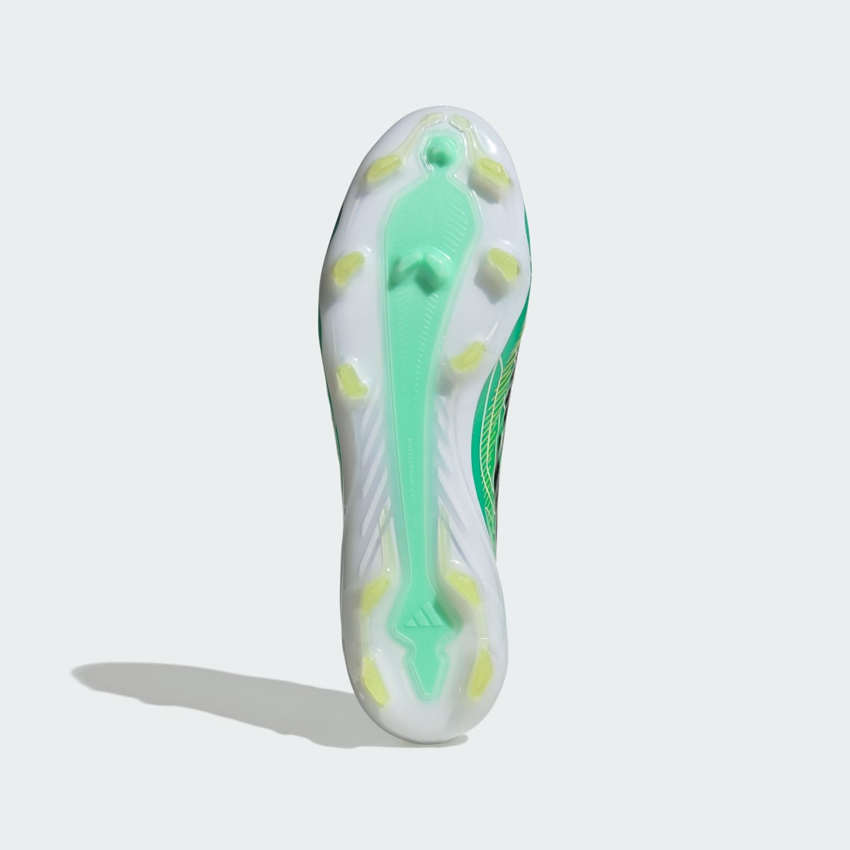 Adidas Women's F50 HYPERFAST PRO Firm Ground Soccer Cleats - Pulse Mint / Core Black / Solar Lemon - Image 4
