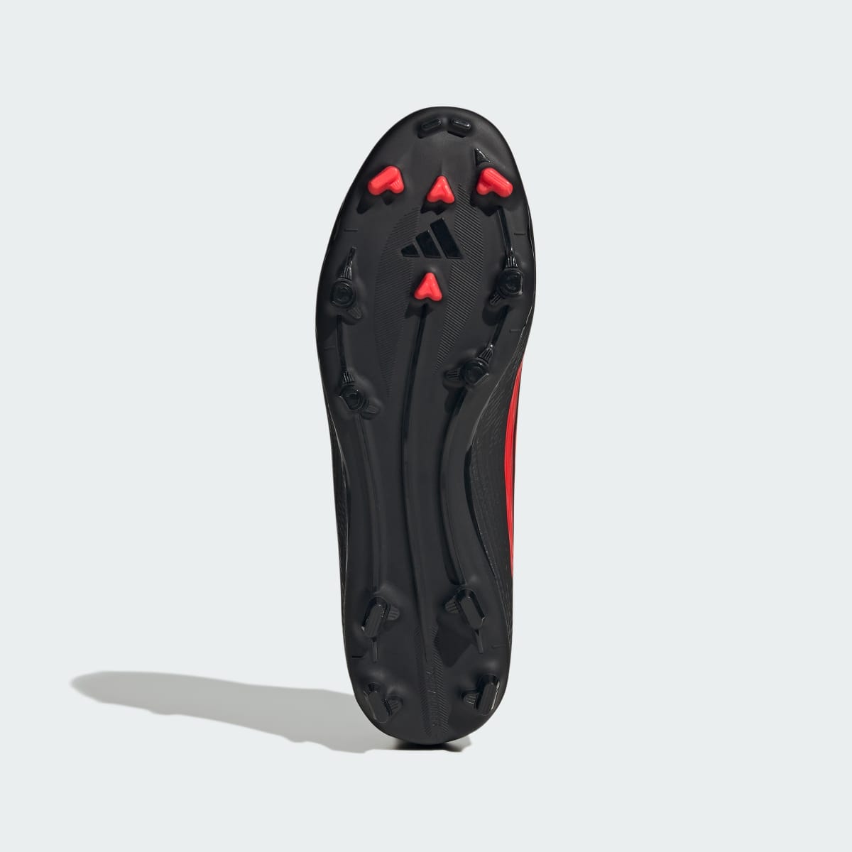 Adidas Women's F50 LEAGUE Firm Ground / Multi Ground Soccer Cleats - Core Black / Lucid Red / Core Black - Image 4
