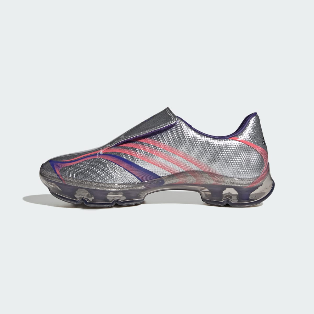 Adidas Men's F50 WALKABLE SHOES - Solar Purple / Solar Turbo / Silver Metallic - Image 6