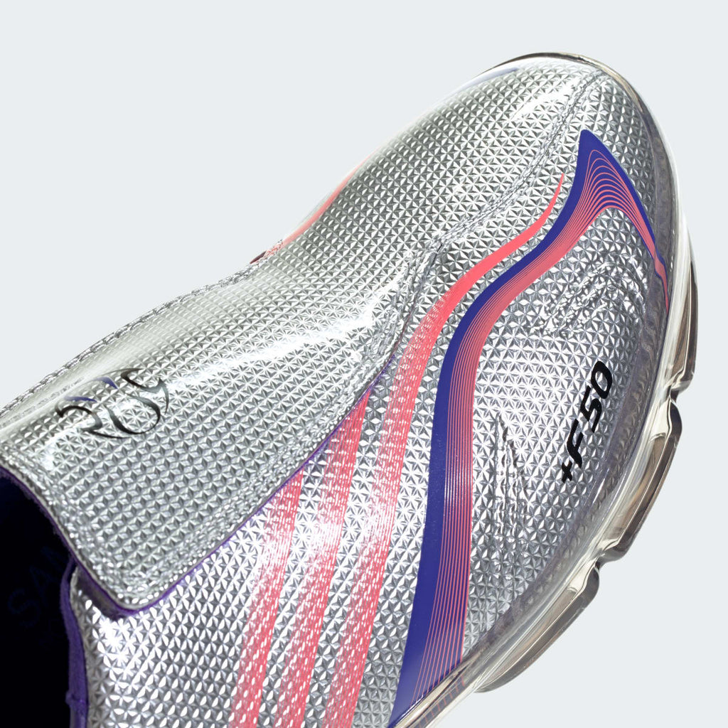Adidas Men's F50 WALKABLE SHOES - Solar Purple / Solar Turbo / Silver Metallic - Image 8