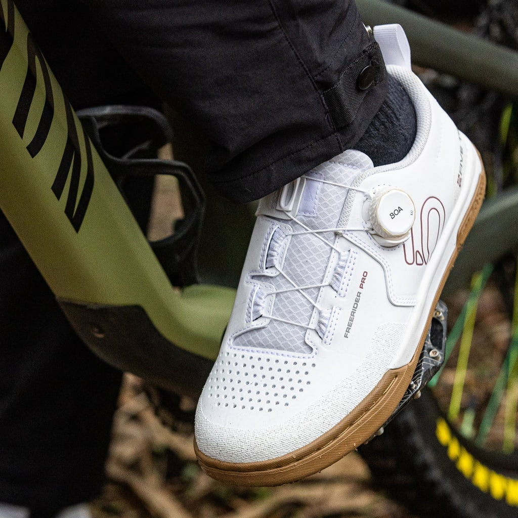 Adidas Women's Five Ten Freerider Pro BOA® Mountain Bike Shoes - Cloud White / Warm Clay / Grey Three - Image 11