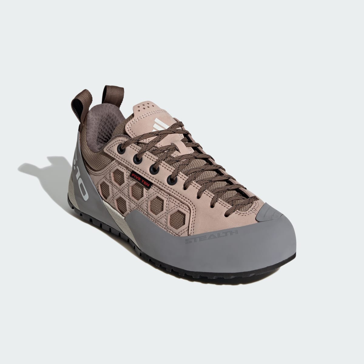 Adidas Women's Five Ten Guide Tennie Approach Shoes - Wonder Taupe / Earth Strata / Grey Three - Image 5