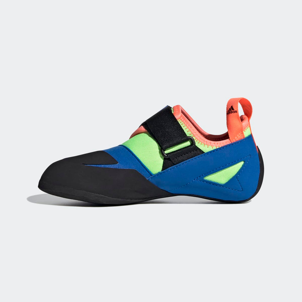 Adidas Kids' Five Ten Kirigami Climbing Shoes - Glow Blue / Signal Coral / Signal Green - Image 6