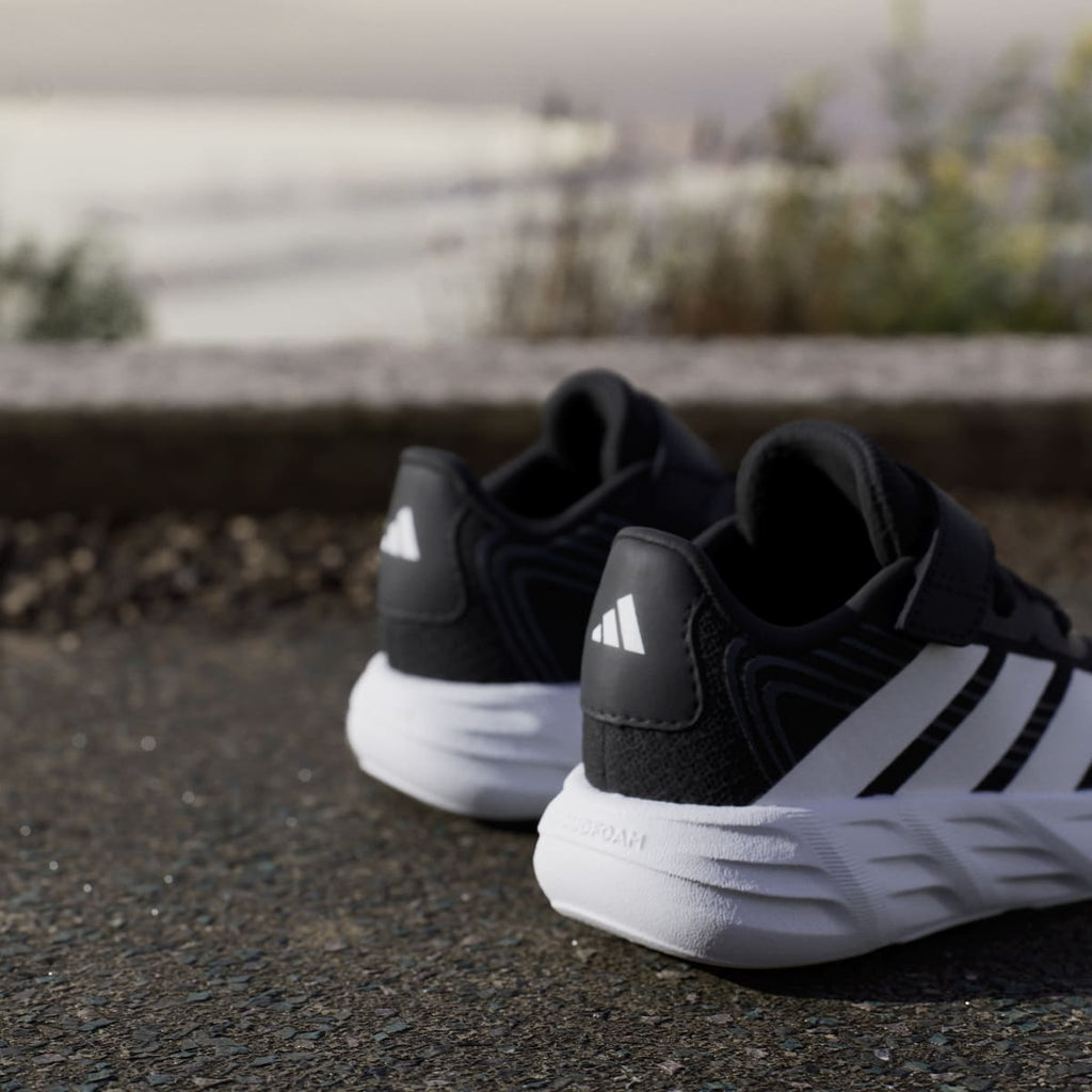 Adidas Kids' GALAXY 8 SHOES INFANT - Core Black / Cloud White / Carbon - Image 10