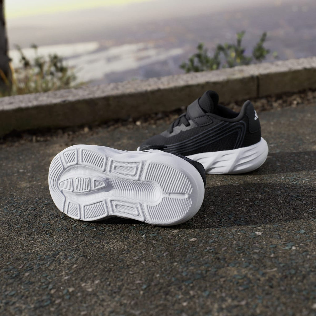 Adidas Kids' GALAXY 8 SHOES INFANT - Core Black / Cloud White / Carbon - Image 4