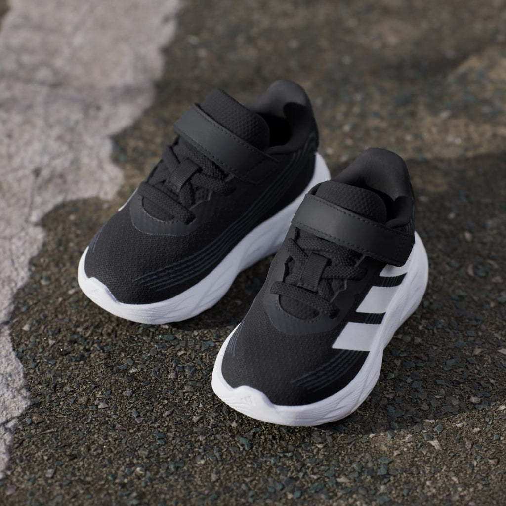 Adidas Kids' GALAXY 8 SHOES INFANT - Core Black / Cloud White / Carbon - Image 5