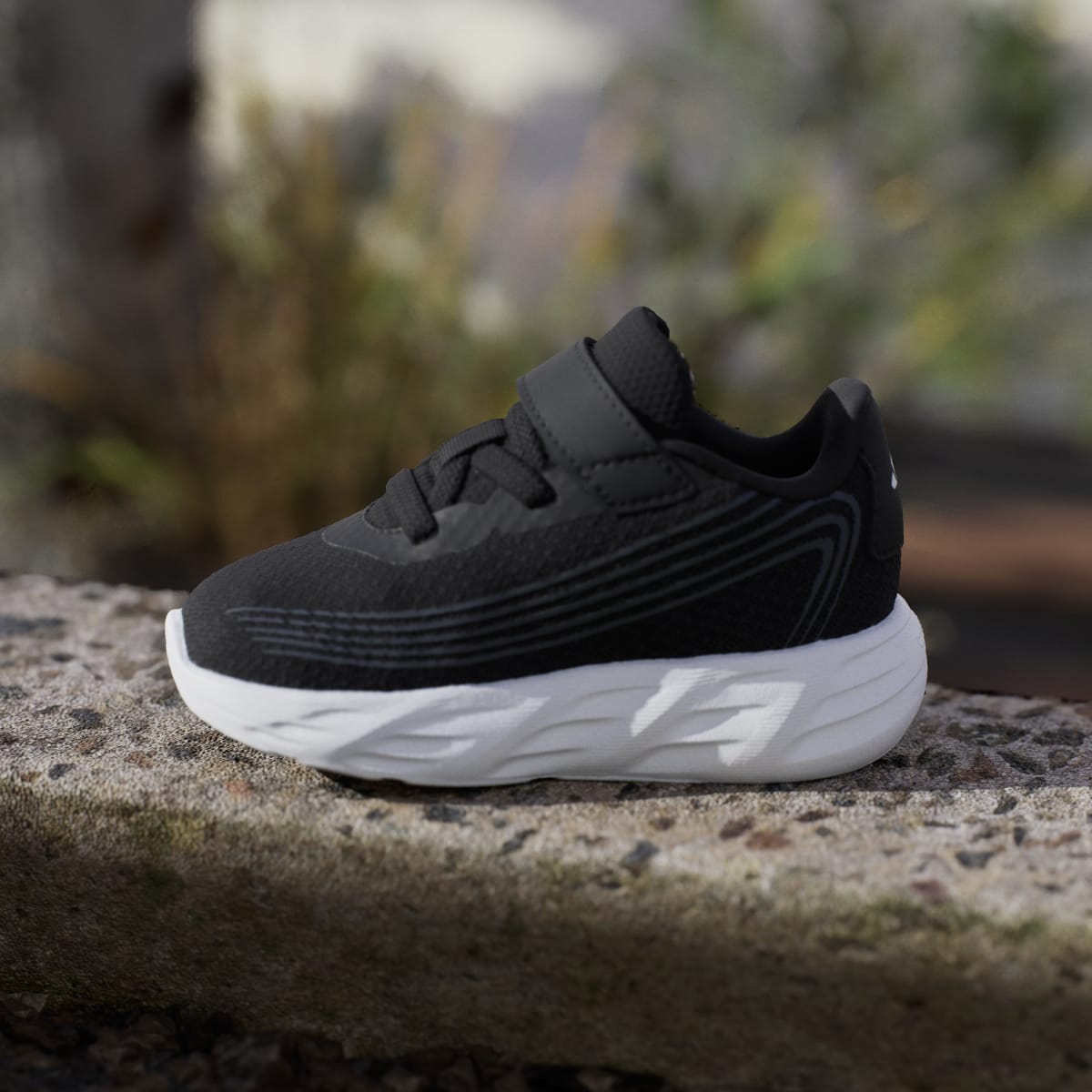 Adidas Kids' GALAXY 8 SHOES INFANT - Core Black / Cloud White / Carbon - Image 7
