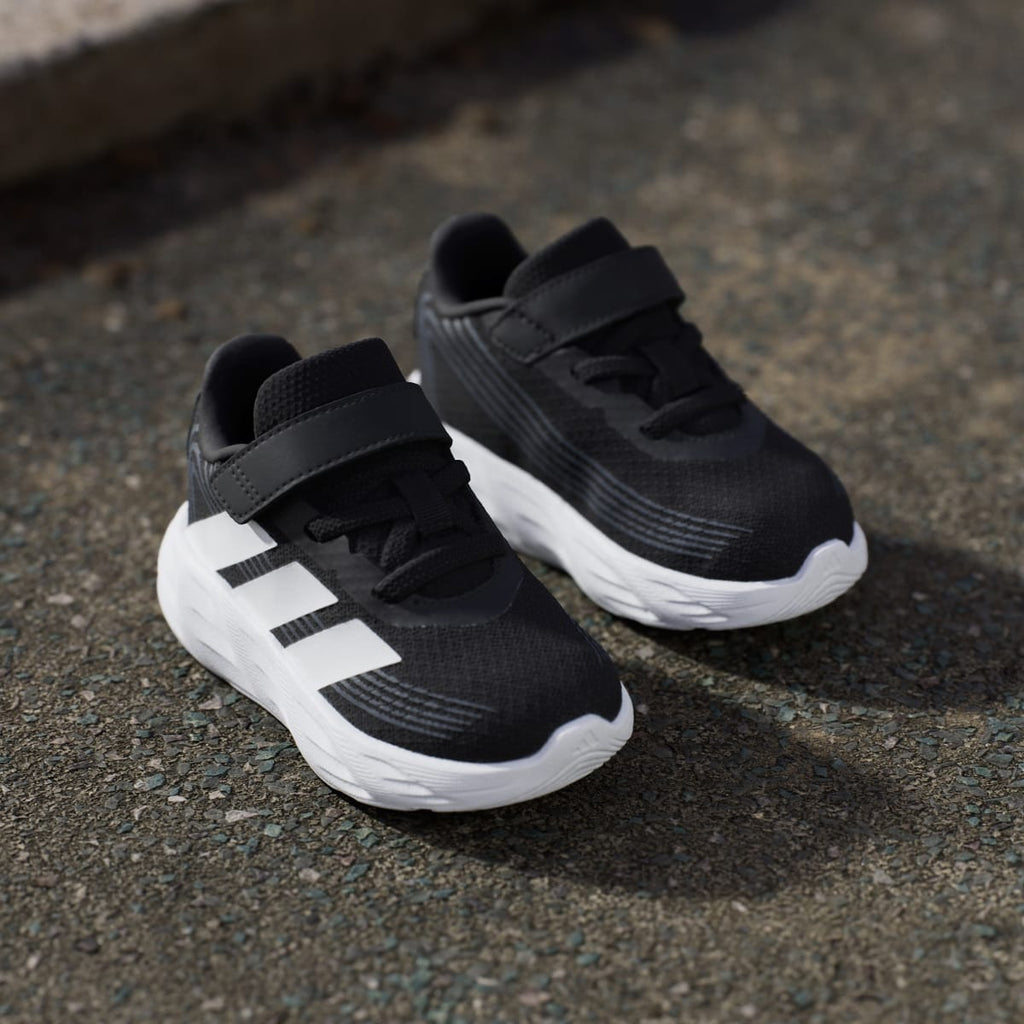 Adidas Kids' GALAXY 8 SHOES INFANT - Core Black / Cloud White / Carbon - Image 8