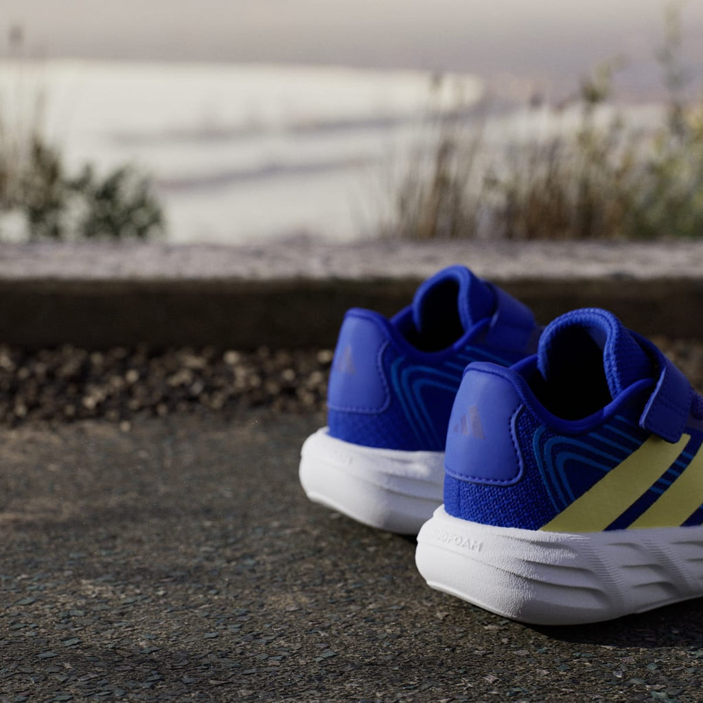 Adidas Kids' GALAXY 8 SHOES INFANT - Lucid Blue / Frozen Lemon / Lucid Ray Blue - Image 4