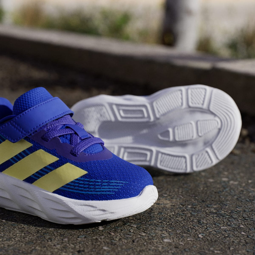Adidas Kids' GALAXY 8 SHOES INFANT - Lucid Blue / Frozen Lemon / Lucid Ray Blue - Image 3