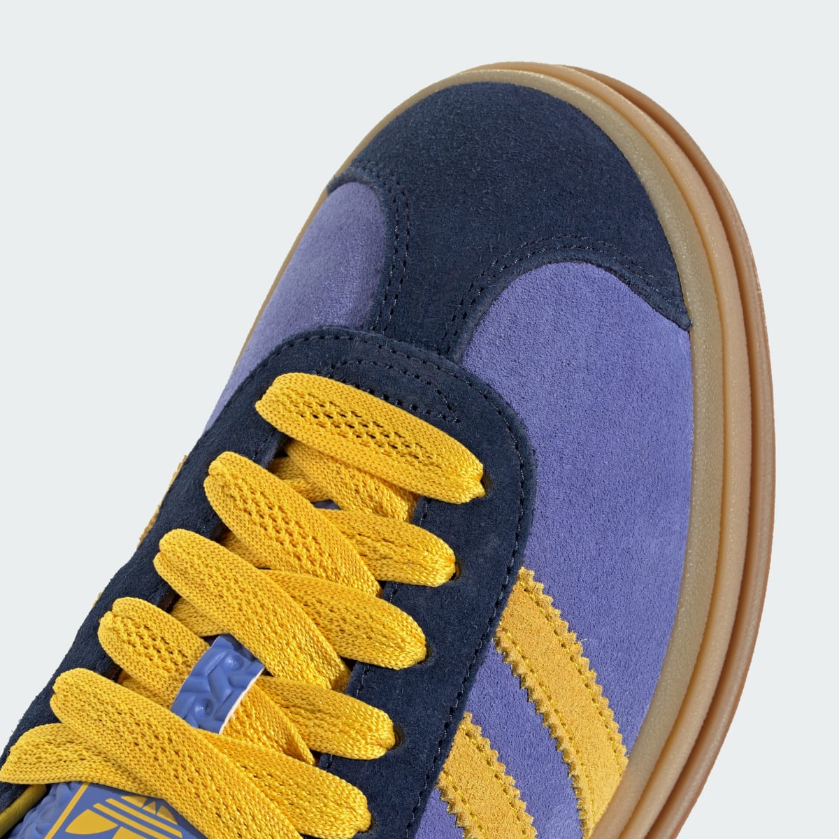 Adidas Women's GAZELLE BOLD SHOES - Night Indigo / Eqt Yellow / Real Lilac - Image 9