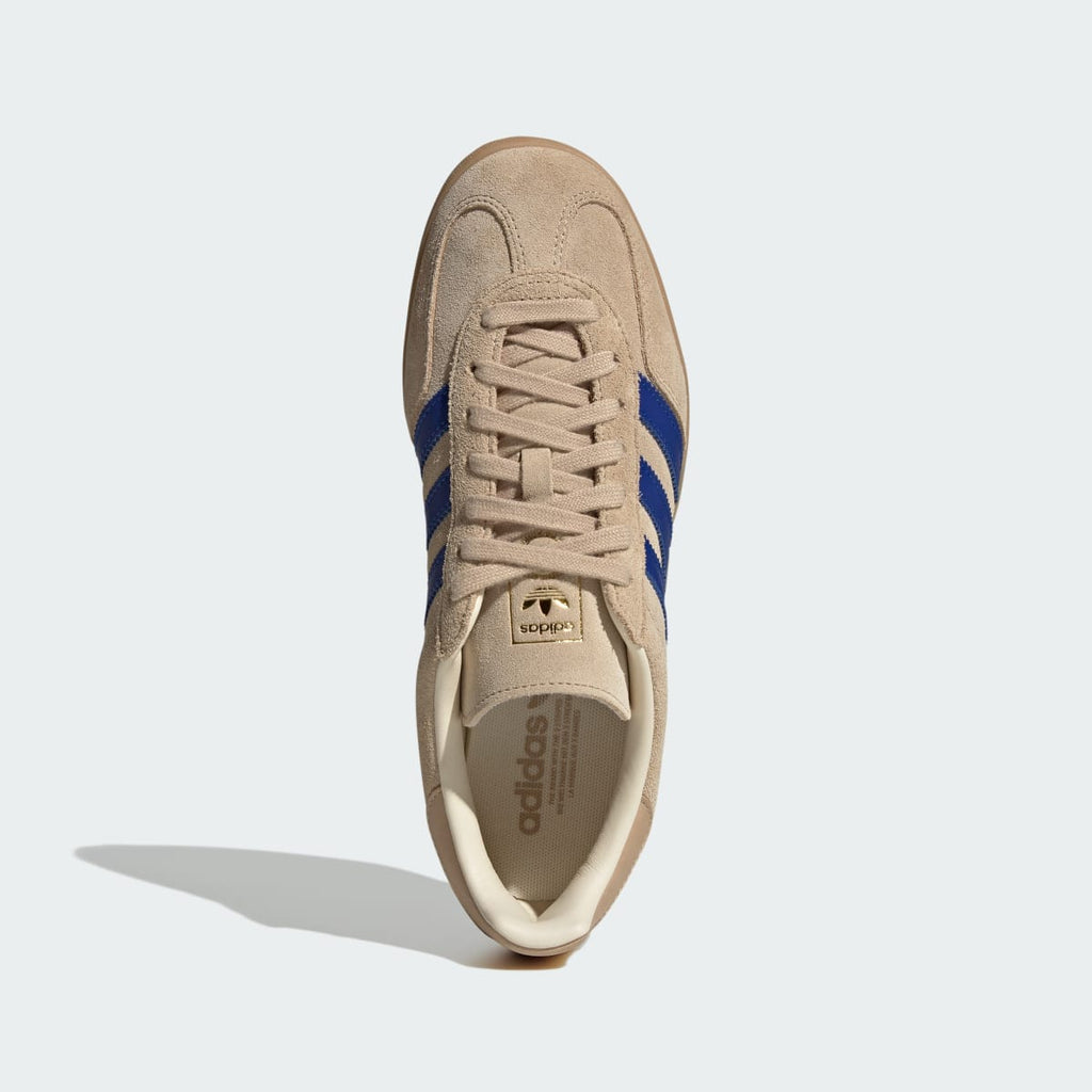 Adidas Women's GAZELLE INDOOR SHOES - Magic Beige / Royal Blue / Wonder White - Image 2