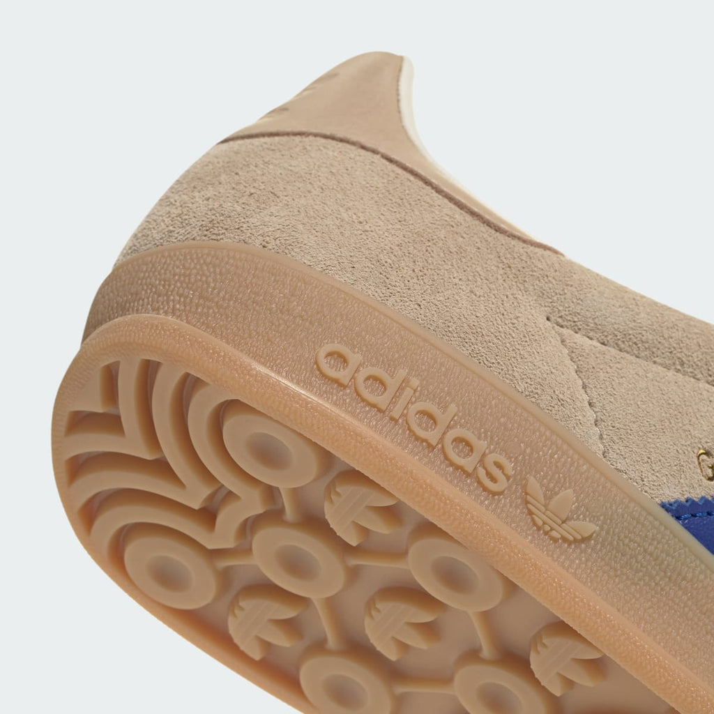 Adidas Men's GAZELLE INDOOR SHOES - Magic Beige / Royal Blue / Wonder White - Image 8