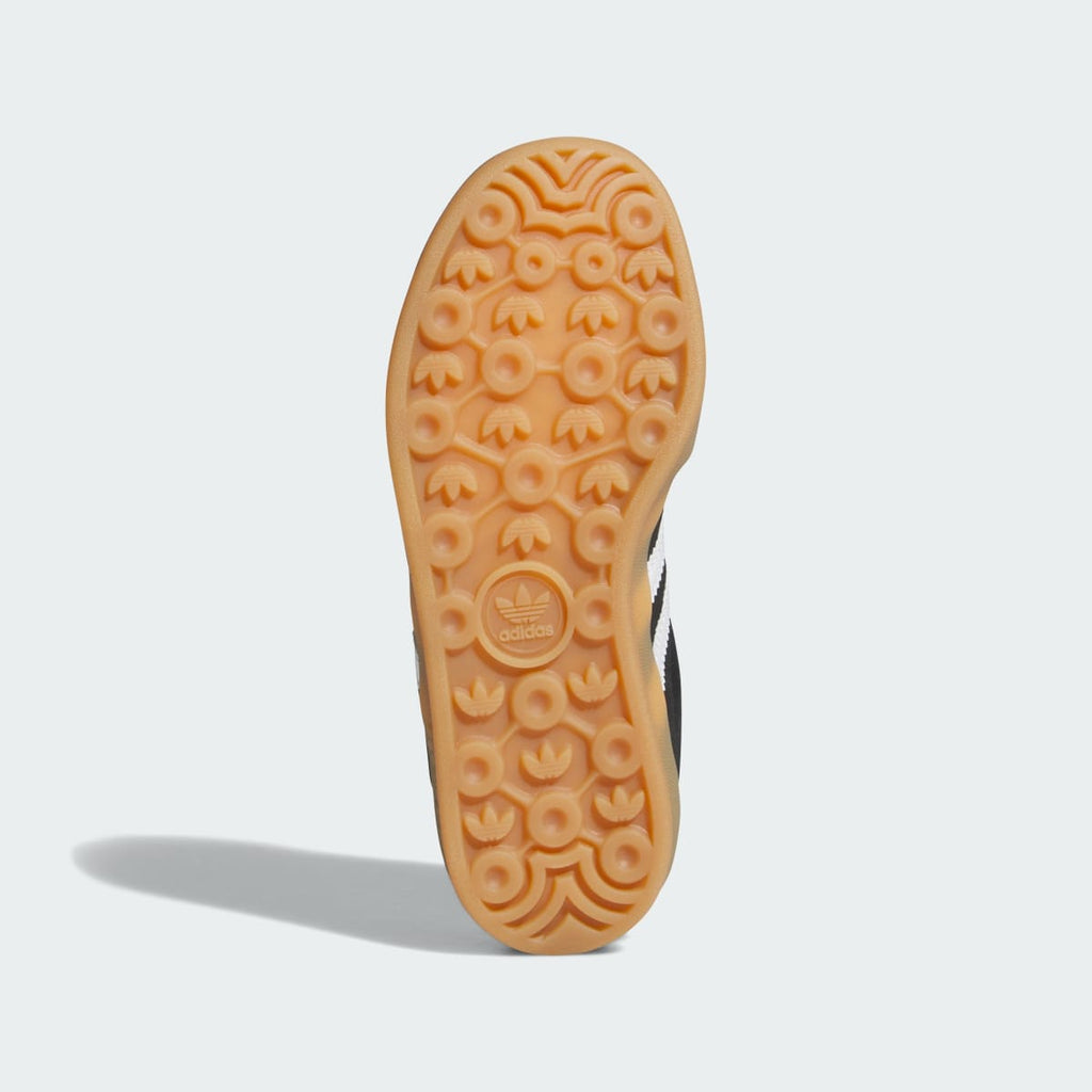 Adidas Kids' GAZELLE INDOOR SHOES - Core Black / Cloud White / Gum - Image 3