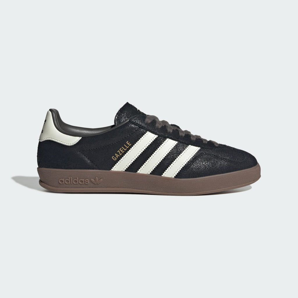 Adidas Women's GAZELLE INDOOR SHOES - Core Black / Off White / Cinder - Image 1