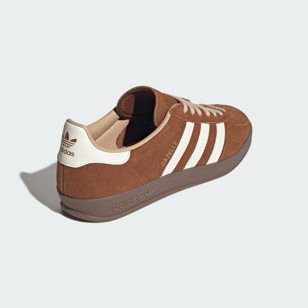 Adidas Men's GAZELLE INDOOR SHOES - Dusky Bronze / Off White / Magic Beige - Image 6