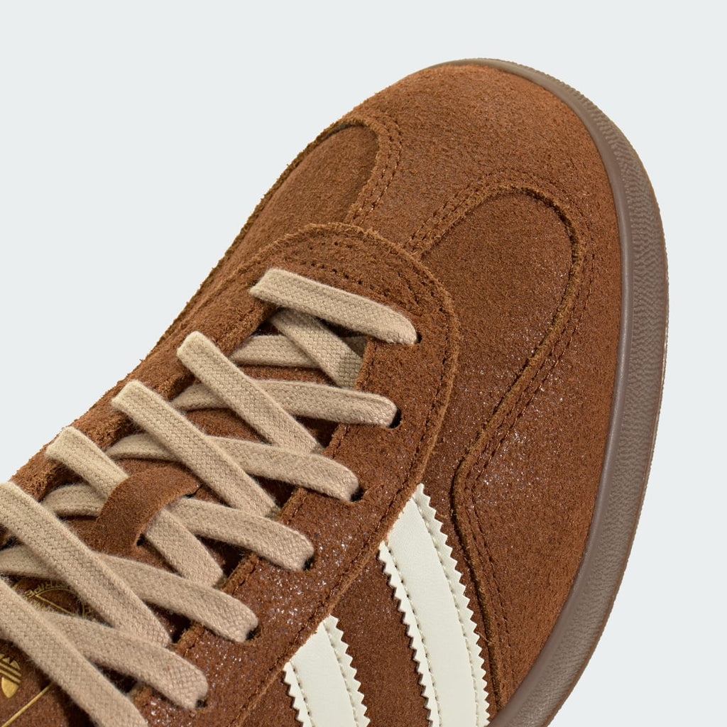 Adidas Men's GAZELLE INDOOR SHOES - Dusky Bronze / Off White / Magic Beige - Image 9