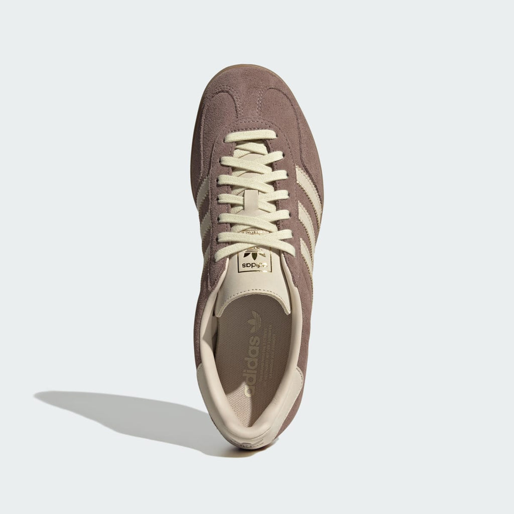Adidas Men's GAZELLE INDOOR SHOES - Trace Brown / Warm Vanilla / Gum - Image 2