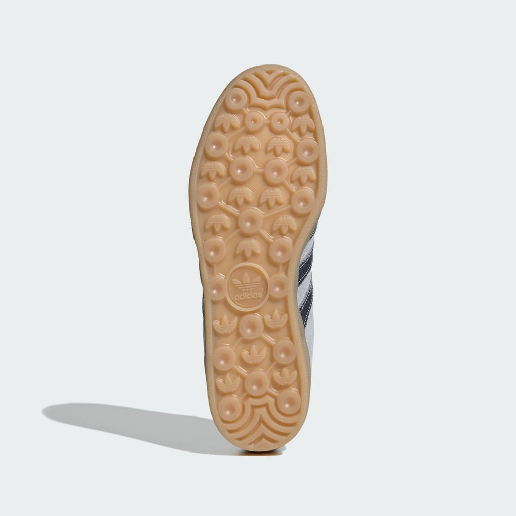 Adidas Women's GAZELLE INDOOR SHOES - Halo Silver / Night Indigo / Gum - Image 3